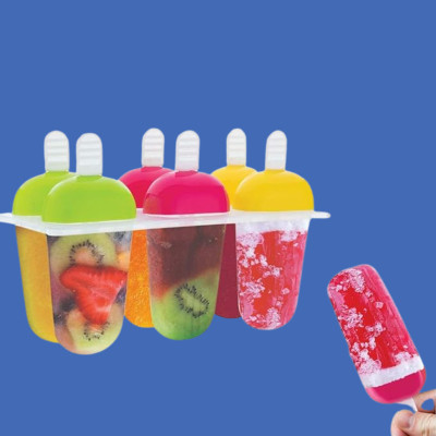 CAPTIP Multicolor Plastic Ice Cube Tray(Pack of1)
