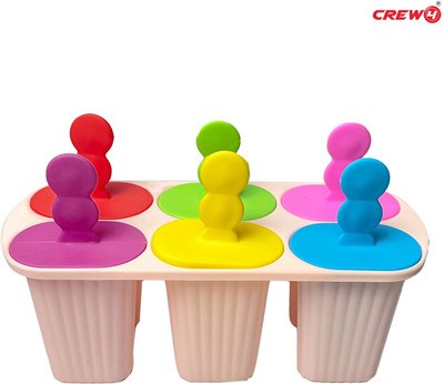 CREW4 200 ml Manual Ice Cream Maker(Multicolor)