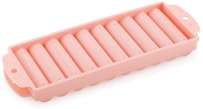 PuthaK Candy Ice Stick Tray, Stick Mould Ice Cube Tray, Ice Tray Fridge Tray Set of 1 Multicolor Plastic Ice Cube Tray(Pack of1)
