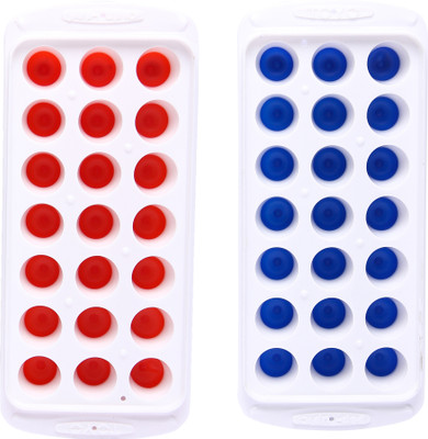 Trendy World Multicolor Plastic Ice Ball Tray(Pack of2)