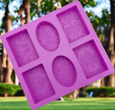 ADMONITION Silicone Cupcake/Muffin Mould 6(Pack of 1)