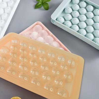 DeoDap Plastic Bpa Free Reusable Lollipop Candy Maker Multicolor Plastic Ice Ball Tray(Pack of1)