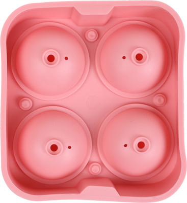 Quickoo Multicolor Silicone Ice Ball Tray(Pack of1)