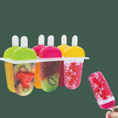 CAPTIP Multicolor Plastic Ice Cube Tray(Pack of1)