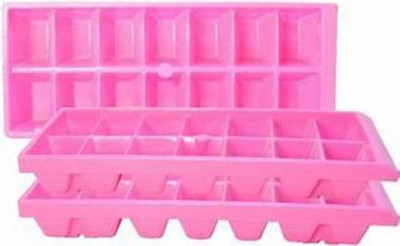 Digitalduniya Multicolor Plastic Ice Cube Tray(Pack of3)