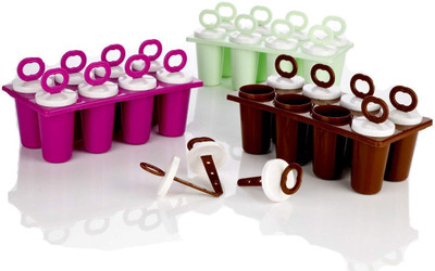 Treasure Trove Import 8 In 1 Candy (1 Pcs) CANDY MOULD MOLD Multicolor Plastic Ice Cube Tray(Pack of1)