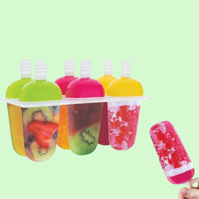 CAPTIP Multicolor Plastic Ice Cube Tray(Pack of1)
