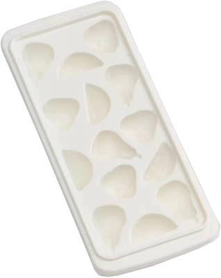 Evona Ice Cube Tray For Fridge Multicolor Plastic Ice Cube Tray(Pack of1)