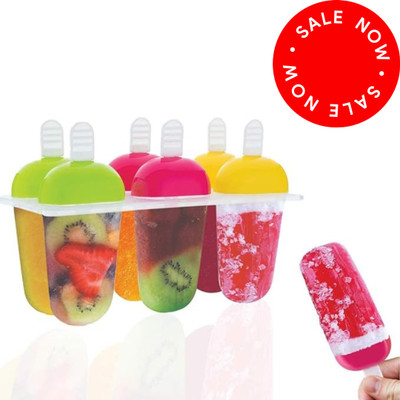 RIMOAL Multicolor Plastic Ice Cube Tray(Pack of1)