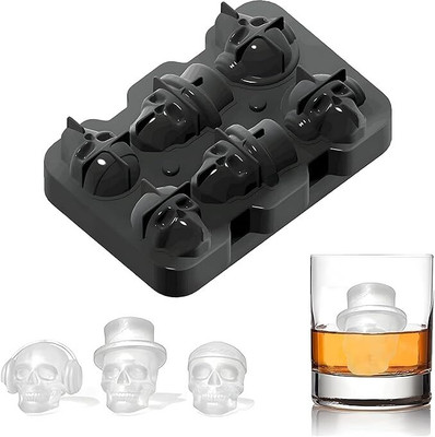 LEKORED 0.5 L Silicone LPF2170-2 Ice Bucket(Black)