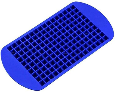 EVEZA Mini Ice Cube Tray pack of - 1 Blue Plastic Ice Cube Tray(Pack of1)