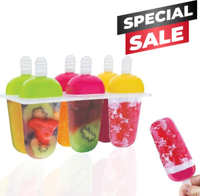 RIMOAL Multicolor Plastic Ice Cube Tray(Pack of1)