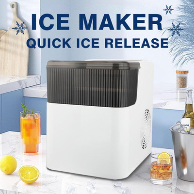 XENGVA 1.2 ml Manual Ice Cream Maker(White)