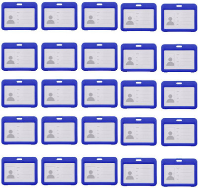 KKSW Plastic ID Badge Holder(Pack of 25)