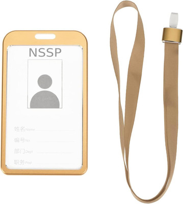KKSW Aluminum ID Badge Holder(Pack of 3)