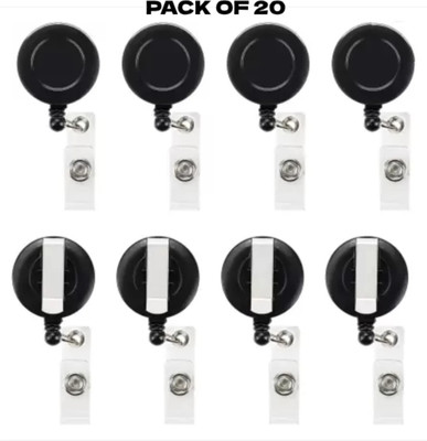 NSSP Plastic ID Badge Reel(Pack of 20)