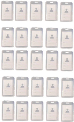 KKSW Plastic ID Badge Holder(Pack of 25)