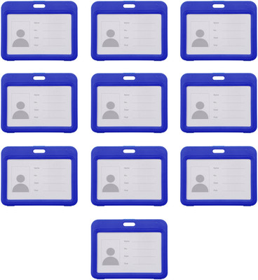 LRS Plastic ID Badge Holder(Pack of 10)