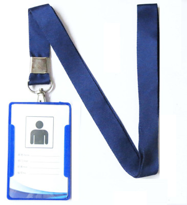 HYNEAR Plastic ID Badge Holder, Lanyard(Pack of 1)