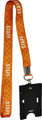 Dey 's stationery store Silk Lanyard, ID Badge Holder(Pack of 1)