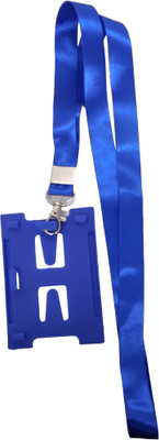 Dey 's stationery store Plastic ID Badge Holder, Lanyard(Pack of 1)