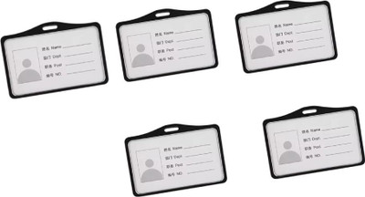 KKSW Aluminum ID Badge Holder(Pack of 5)