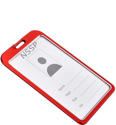 KKSW Aluminum ID Badge Holder(Pack of 25)