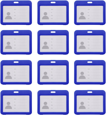 LRS Plastic ID Badge Holder(Pack of 12)