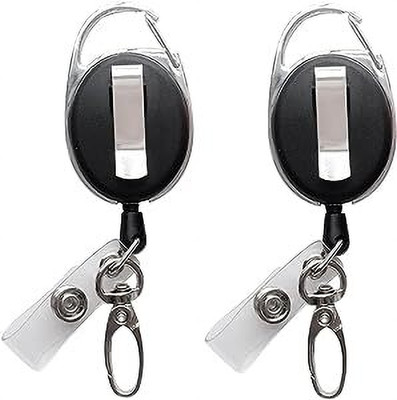 Dey 's stationery store 1 Card Holder(Set of 2, Black)