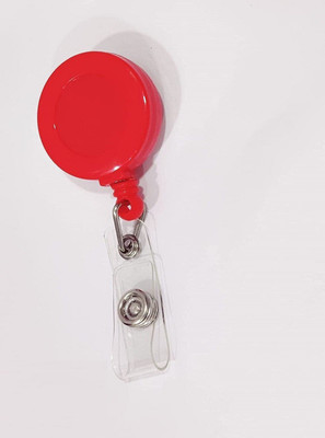 NSSP Plastic, Stainless Steel ID Badge Reel(Pack of 50)