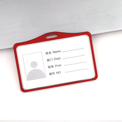 KKSW Aluminum ID Badge Holder(Pack of 1)