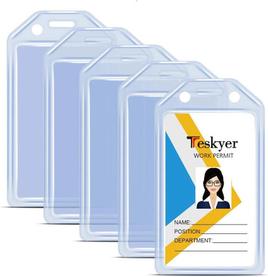 NSSP Plastic ID Badge Holder(Pack of 5)