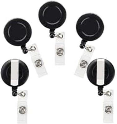 HATHIYANI Plastic ID Badge Reel(Pack of 15)