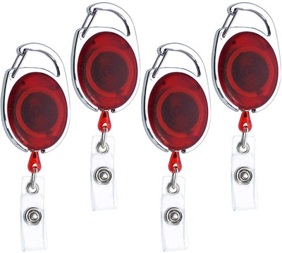 HATHIYANI Plastic ID Badge Reel(Pack of 20)