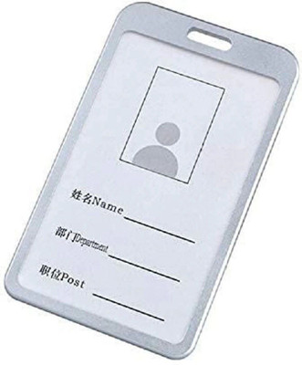 R K SALES Aluminum ID Badge Holder(Pack of 1)
