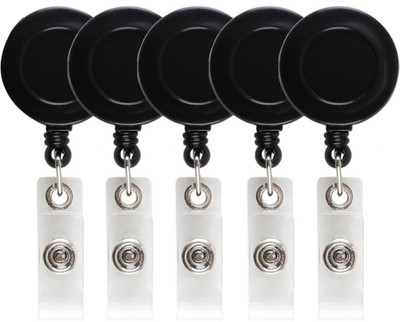 HCS Plastic ID Badge Reel(Pack of 5)