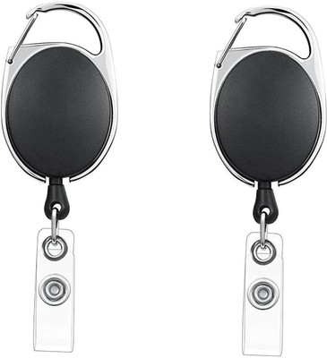 HCS Plastic ID Badge Reel(Pack of 2)