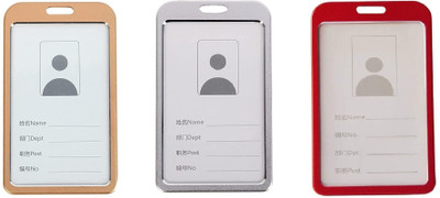 WOW Kitchen Aluminum ID Badge Holder(Pack of 3)