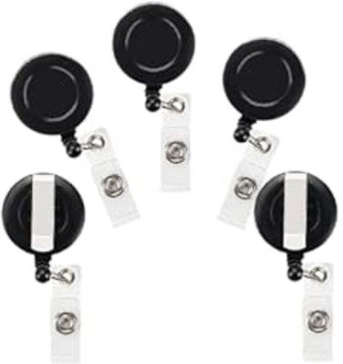 HATHIYANI Plastic ID Badge Reel(Pack of 50)