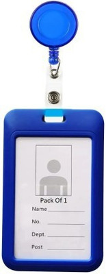 Dey 's stationery store Plastic ID Badge Holder(Pack of 3)
