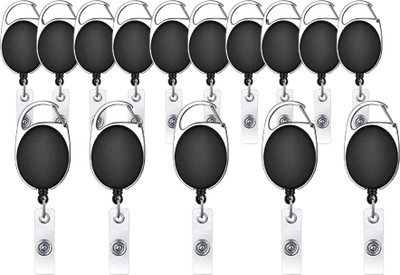 ASV Plastic ID Badge Reel(Pack of 15)