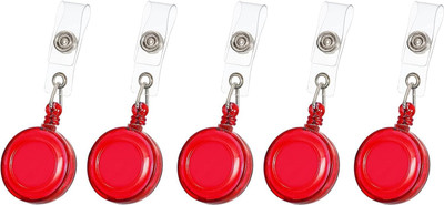 KKSW Plastic ID Badge Reel(Pack of 50)