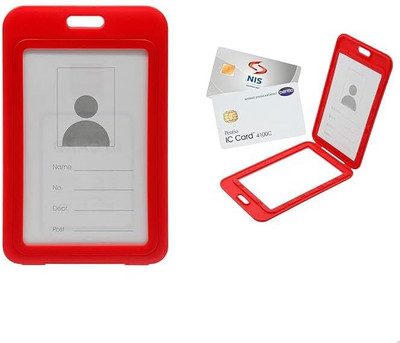 NSSP 1 Card Holder(Set of 5, Red)
