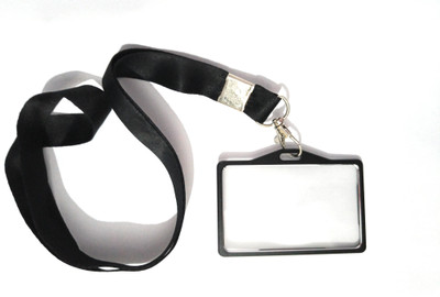 HYNEAR Aluminum, Nylon ID Badge Holder, Lanyard(Pack of 1)