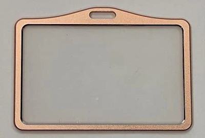 US CREATIONS Steel ID Badge Holder(Pack of 5)
