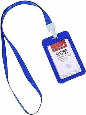 Dey 's stationery store Plastic ID Badge Holder, Lanyard(Pack of 1)