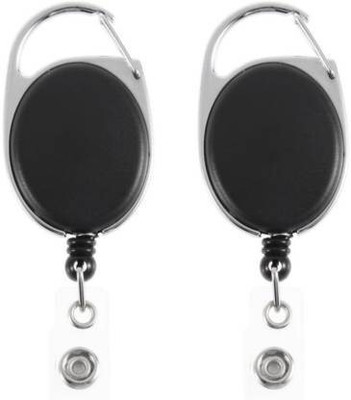 I CARDE Plastic ID Badge Reel(Pack of 2)