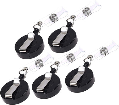 MOREL Plastic ID Badge Reel(Pack of 5)