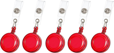 JSMSH Plastic ID Badge Reel(Pack of 25)
