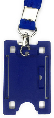 AKAN Plastic ID Badge Holder, Lanyard(Pack of 1)